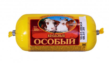 Сырный продукт плавленый Колбасный с сыром "Особый" 300 гр.