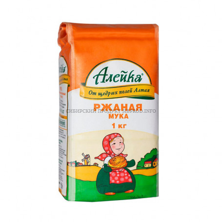 Мука ржаная обдирная/1кг/Алейка/ 