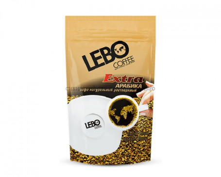 Кофе LEBO Extra 100г растворимый сублимированный м/у