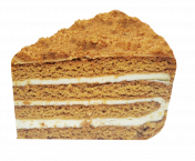 Торт "Медовый" бисквитный длительного хранения СД * 900 г