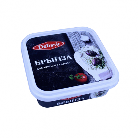 Мягкий рассольный сыр "Делиссир Брынза" 45% 200 гр.