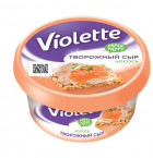 Сыр творожный "Виолетта" лосось м.д.ж. 70% Карат 140 г