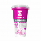 Напиток кисломолочный Экспонента High-pro малина-банан, ст 250 мл