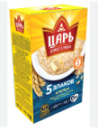 Хлопья Царь 5 злаков экстра 400г в картонной коробке