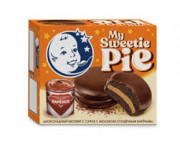 Бисквит с какао "шоколадный" с молочным суфле с молоком сгущенным с сахаром вареным в молочном бельгийском шоколаде ЗГДиОП им.В.П.Пастухова 60 г 1 шт.