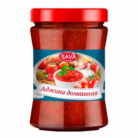 Аджика Домашняя САВА 280г ст/б 