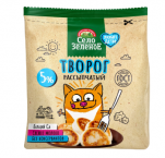 Творог рассыпчатый Село Зеленое 5% пакет 300 г