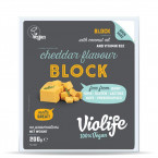 Веганский продукт со вкусом сыра Чеддар "VIOLIFE" 0,200 гр.