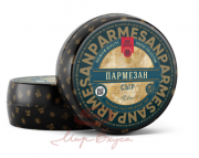 Пармезан сыр 40% ТМ "Мир Вкуса" КОБРИН  (3 мес) круг 6,5 кг.