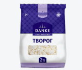 Творог ДАНКЕ рассыпчатый 2% 350 г