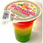 Желе со вкусом вишни, яблока, персика и пузырьками "ЖЕЛЕЙКА"150 г