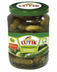 Корнишоны LUTIK маринованные по-берлински 3-6 см 370мл/350г ст/б 