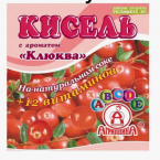 Кисель Агриппина клюква витаминизированный 220г 