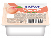 Продукт творожный "Творожок" термизированный фруктовый с наполнителем «Персик» 9% 100 г