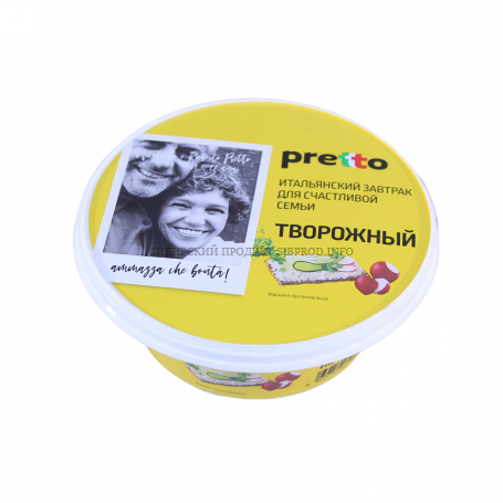 Творожный сыр" Pretto" 65% 180 гр.