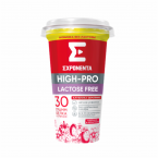 Напиток кисломолочный Экспонента High-pro Клубника-земляника без лактозы , ст 250 мл