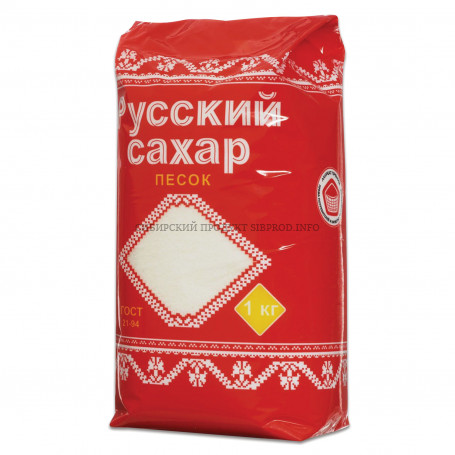 Сахар-песок Русский 1 кг пет/пакет
