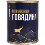 Говядина алтайская СТО 338г ж/б/РРК/СИЛА/