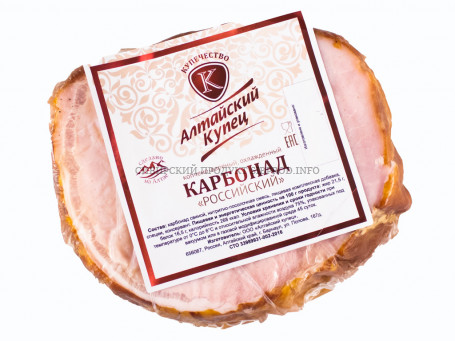 Карбонат Российский Алтайский купец в/к,в/у,охл.300-400 г(5)  кг
