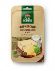 Фермерский сыр со сливками  50% нарезка Село Зеленое 130 г