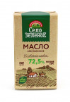 Масло Сливочное Крестьянское "Село зеленое" 72,5% 175 г