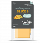 Веганский продукт со вкусом сыра Чеддар (нарезка) "VIOLIFE" 0,200 гр.