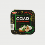 Сало для бутербродов с чесноком и зеленью 150 г