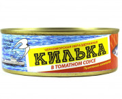 Килька Темрюк черноморская  в т/с 240г ж/б 																													