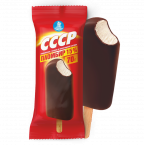 "СССР" мороженое  эскимо пломбир ванильный 15%  в шоколадной глазури 