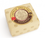 Монбарон сыр со вкусом топленых сливок 50% СЫРНАЯ ДИНАСТИЯ Кобрин кубик 2,5 кг.