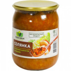 Солянка овощная из квашеной капусты "Шуйская Долина" 480г ГОСТ твист ст/б