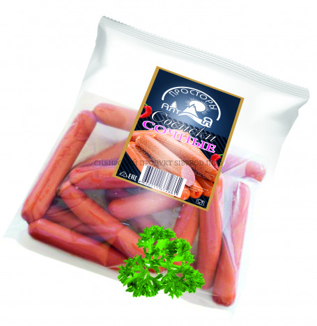 Сосиски Сочные 1,5 кг.