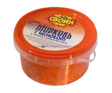 Морковь с Чесноком "Для Своих" 0,500 гр.