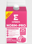 Напиток кисломолочный Экспонента NORM-PRO обезжиренный клубника- ванильные сливки т\п 500 мл