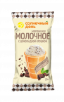 Мороженое молочное ванильное с шоколадной крошкой в вафельном стаканчике * 70 г 