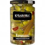 Корнишоны Кубаночка маринованные 360г в/с ст/б/