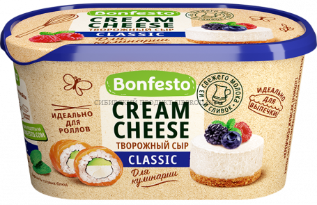 Сыр мягкий Кремчиз CLASSIC 70% "Bonfesto" 400 г