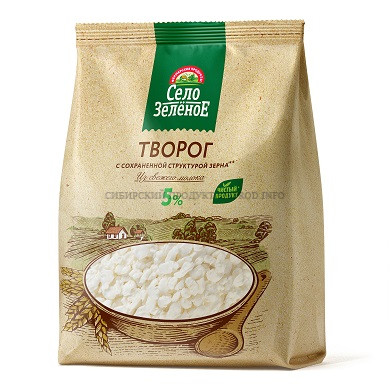 Творог 5% "Село Зеленое" 500 г