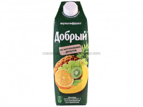 Нектар  Мультифруктовый ДОБРЫЙ ТП 1 л.
