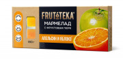 Мармелад "Frutoteka" Апельсин Яблоко 180 г. "Нева" 