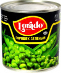  Горошек зеленый в/с ГОСТ ж/б 425 мл LORADO /Китай/