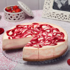 Чизкейк New-York с клубникой 12 порций 1,2 кг/кор Чизберри