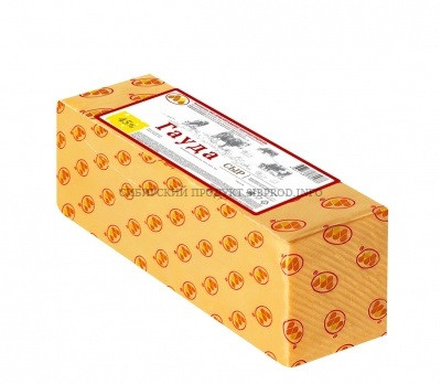 Гауда сыр 45% "Юговской" брус 3 кг.