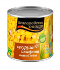 Кукуруза Белгородские Овощи сах.400г/425мл в/с ГОСТ ж/б 