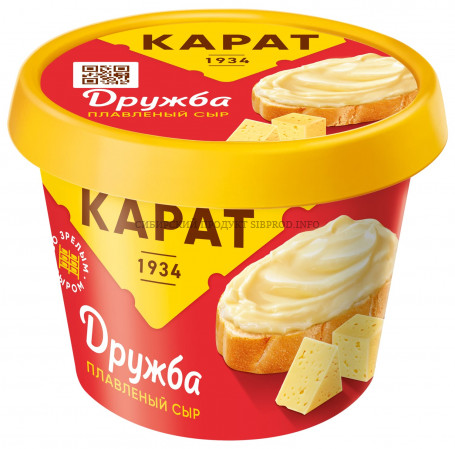 Сыр плавленый "Дружба" 45% 230 г