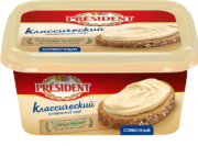 Ванночка сыр плавленый Сливочный 40% ТМ ПРЕЗИДЕНТ 380гр