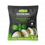 Моцарелла сыр в воде Cooking (Кукинг) 1 шарик 45% флоу-пак 125 г
