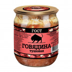 Говядина тушеная в/с Евро ГОСТ 500г  ст/б /МКК Балтийский/