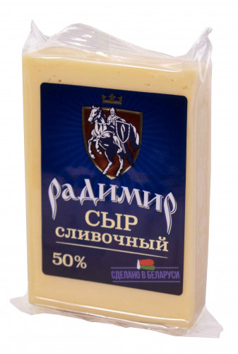 Сливочный сыр 50% фас. "Радимир" флоупак 180 гр*10