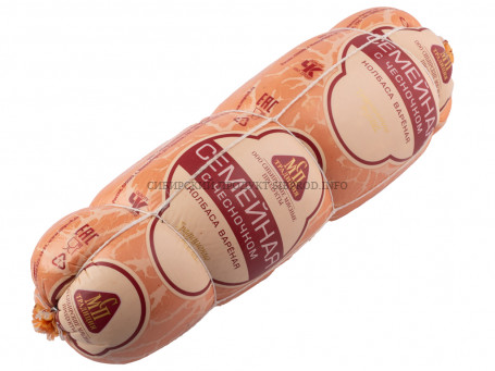 Колбаса Семейная с чесночком 1 кг.